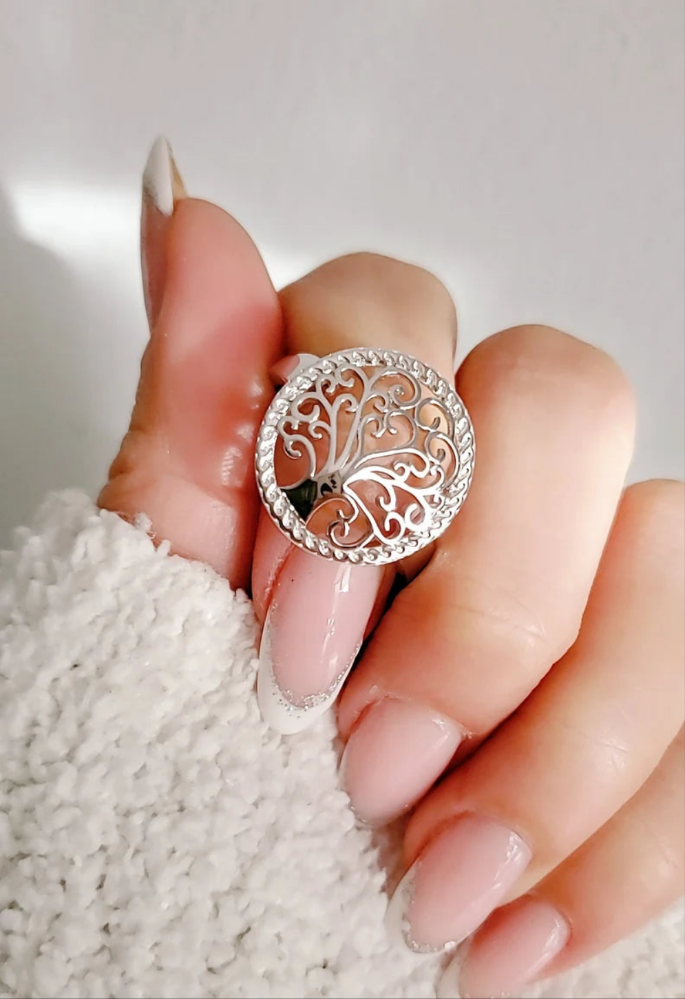 Sterling Silver Tree of Life Ring