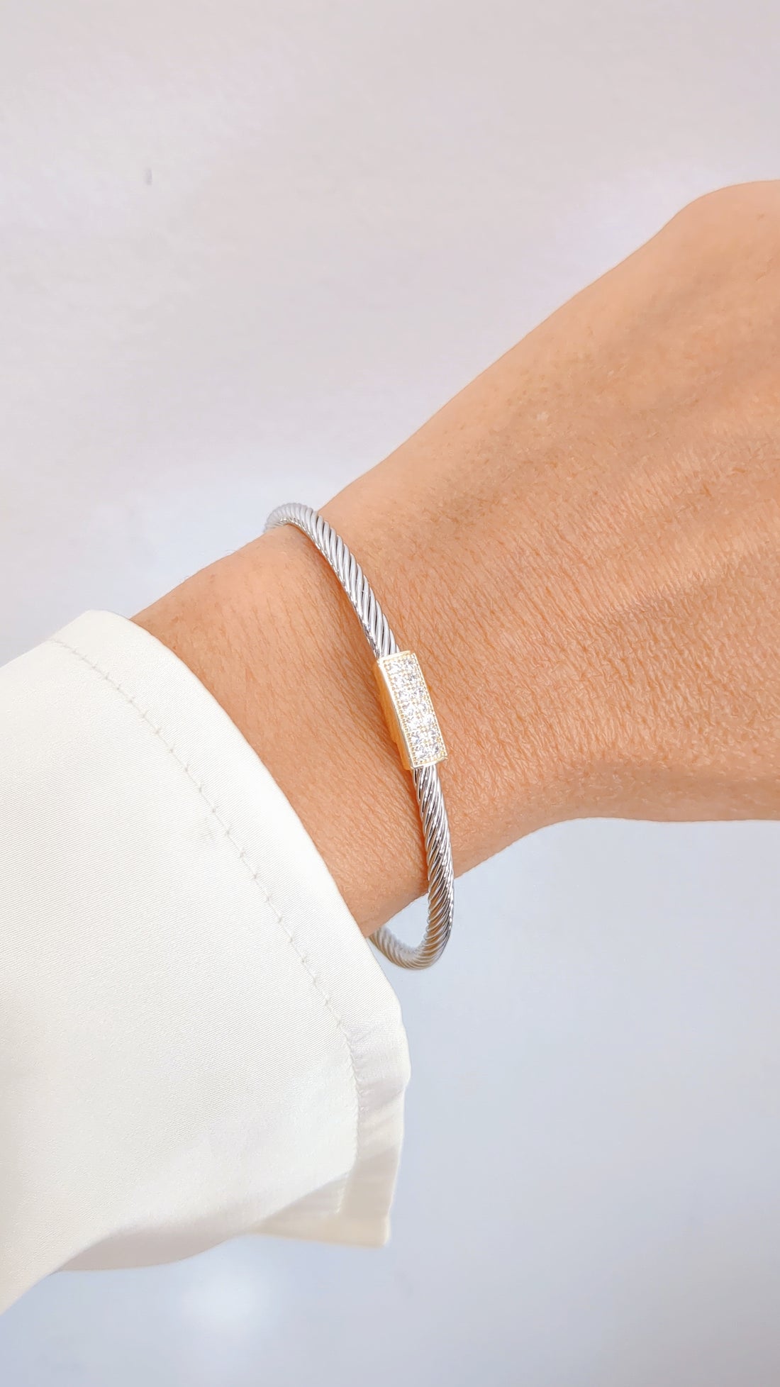 Dainty Cable bracelet