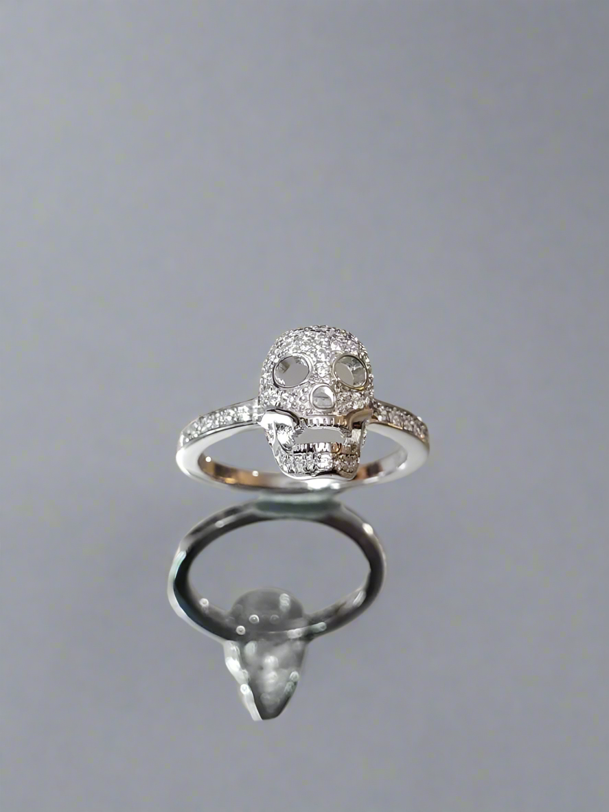 Sterling Silver Skull Ring