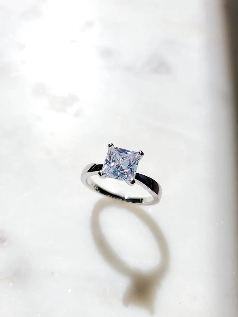 Princess Cut Engagement Ring