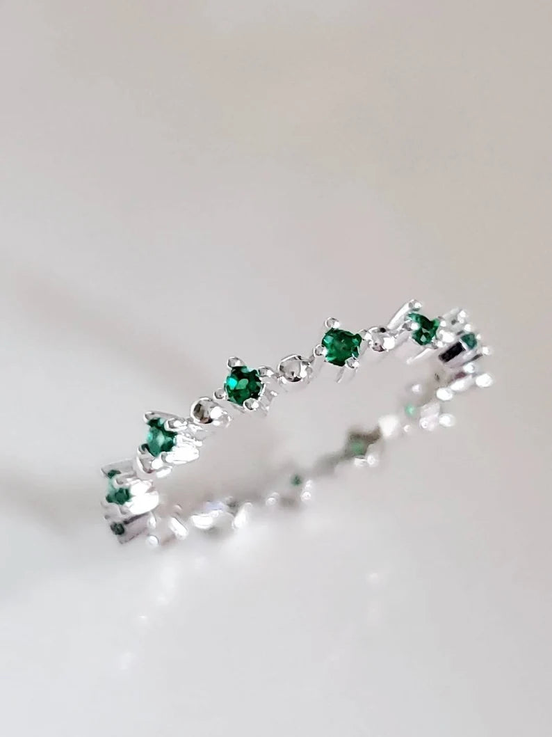 Emerald Eternity Ring