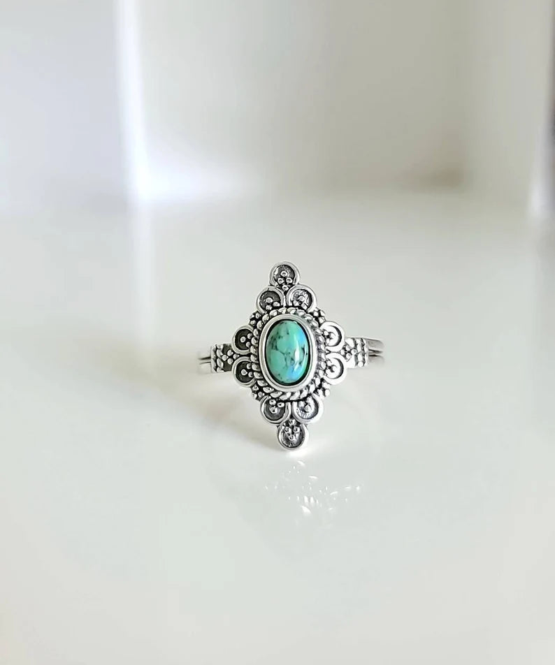 Sterling Silver Turquoise Ring