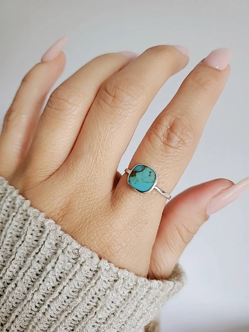 Turquoise Sterling Silver Ring