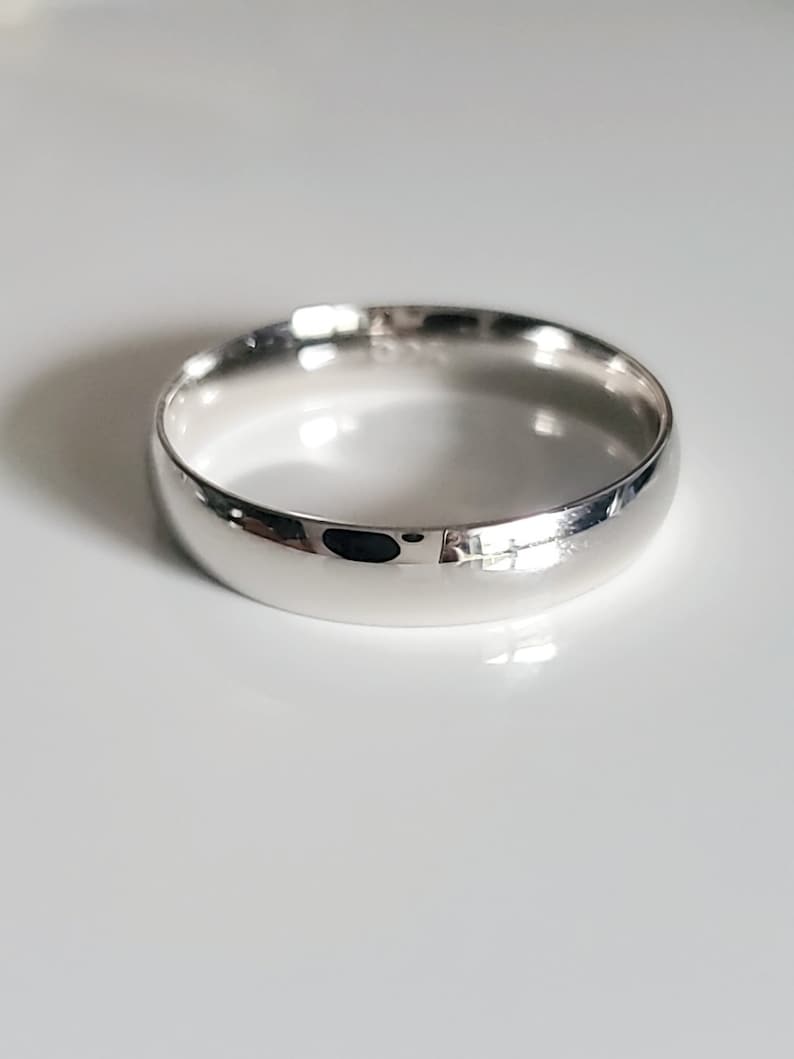 Sterling Silver 4mm Simple Band