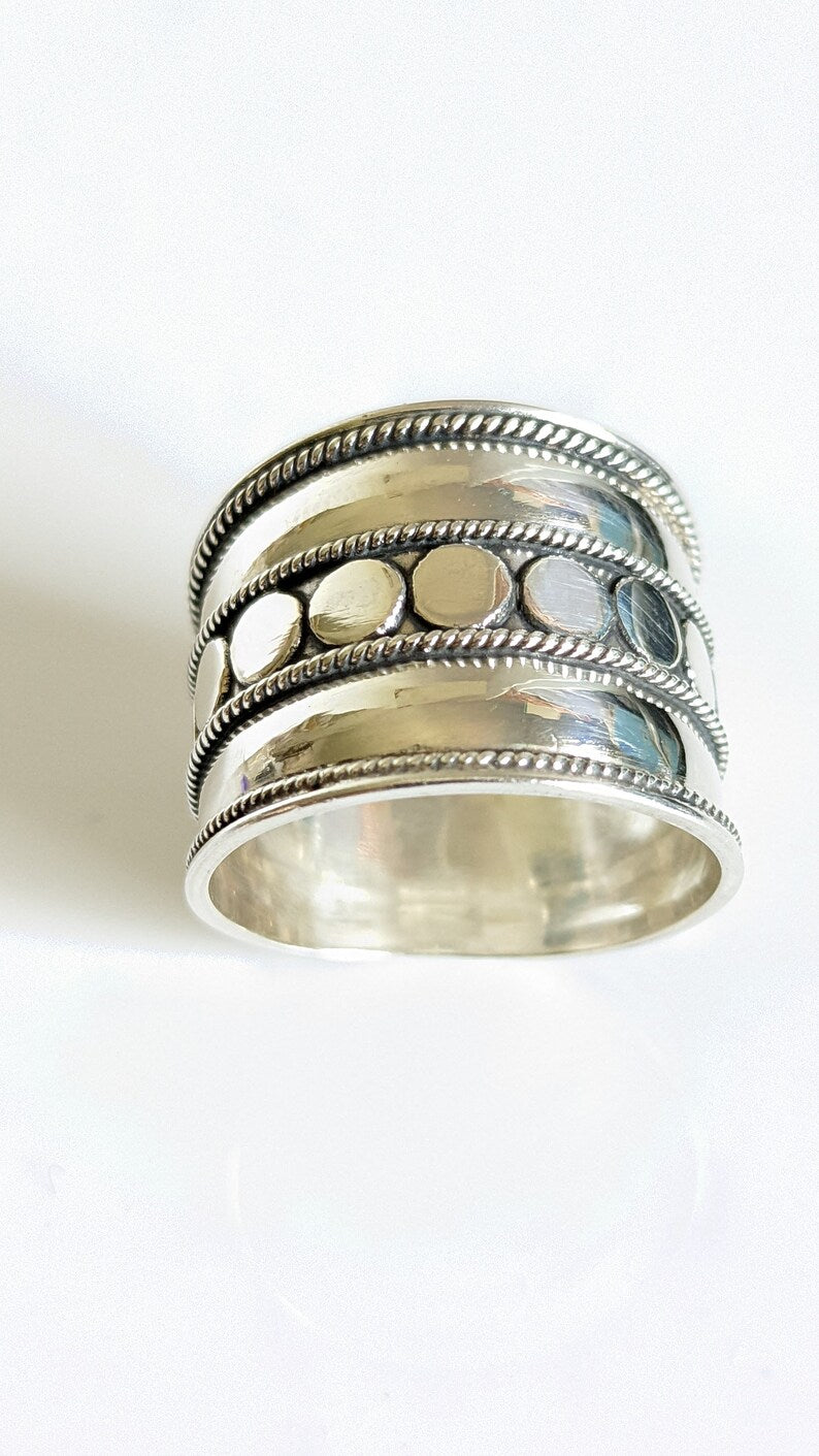 Concave Bali Ring