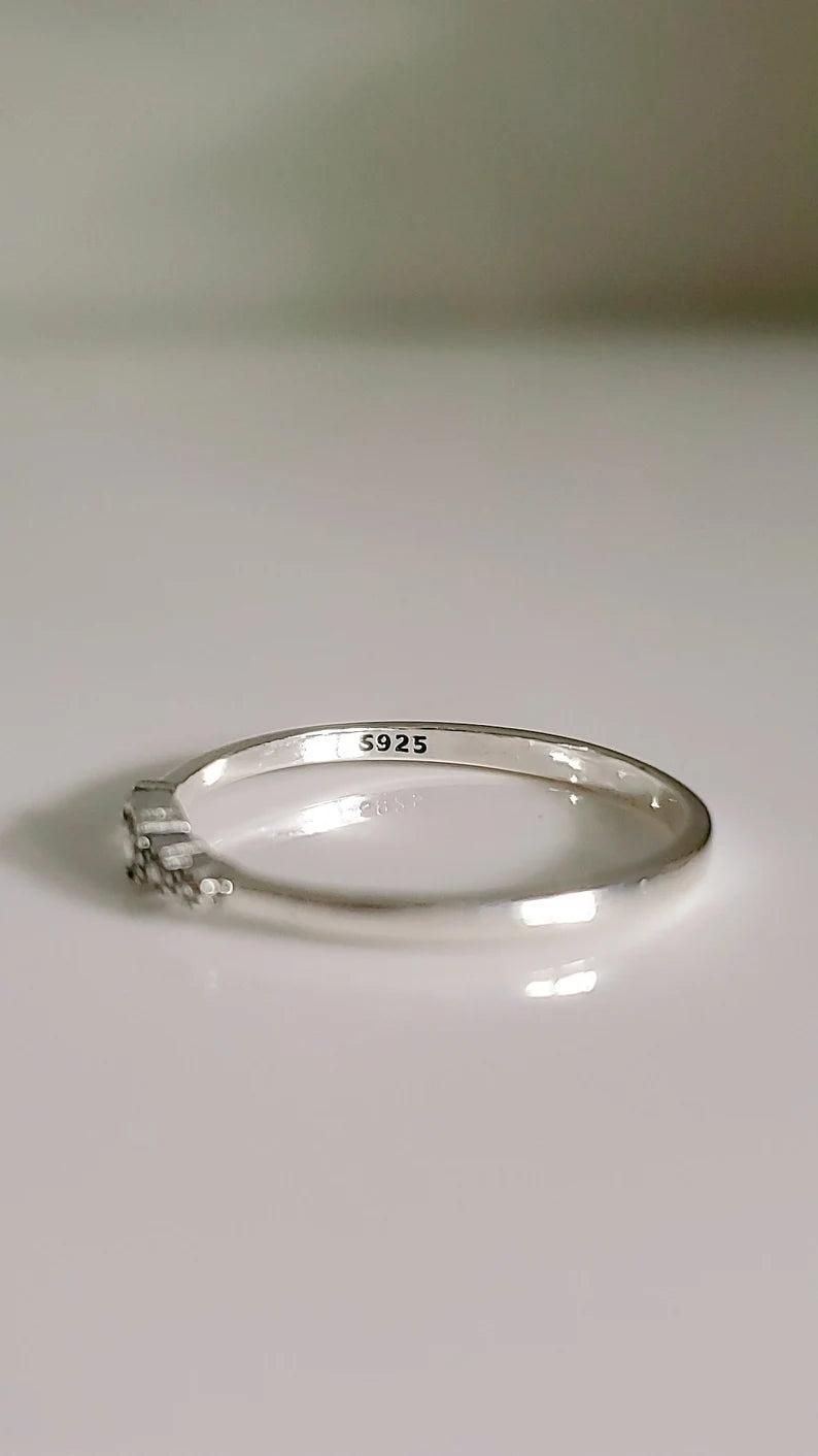 Dainty Bali Sterling Silver Ring