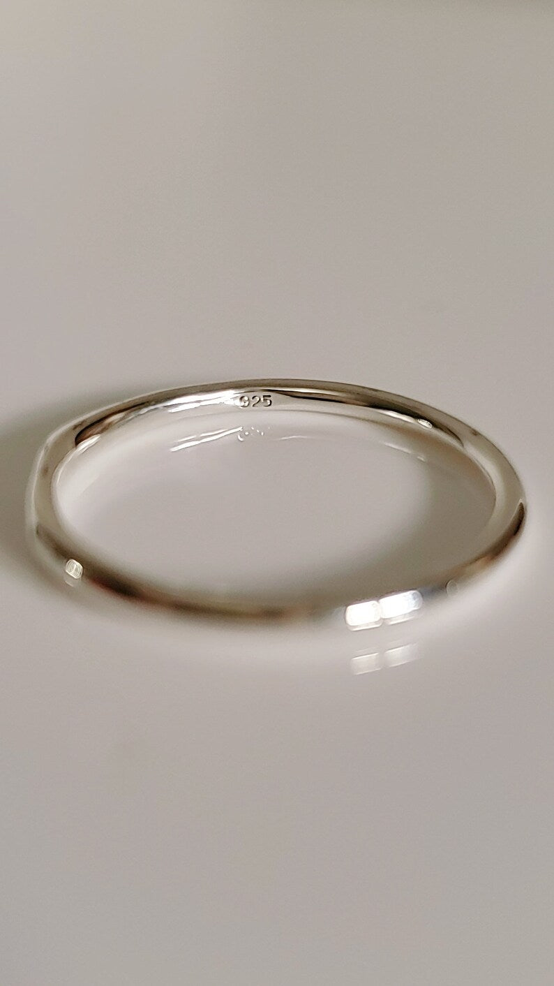 Dainty Sun Sterling Silver Ring