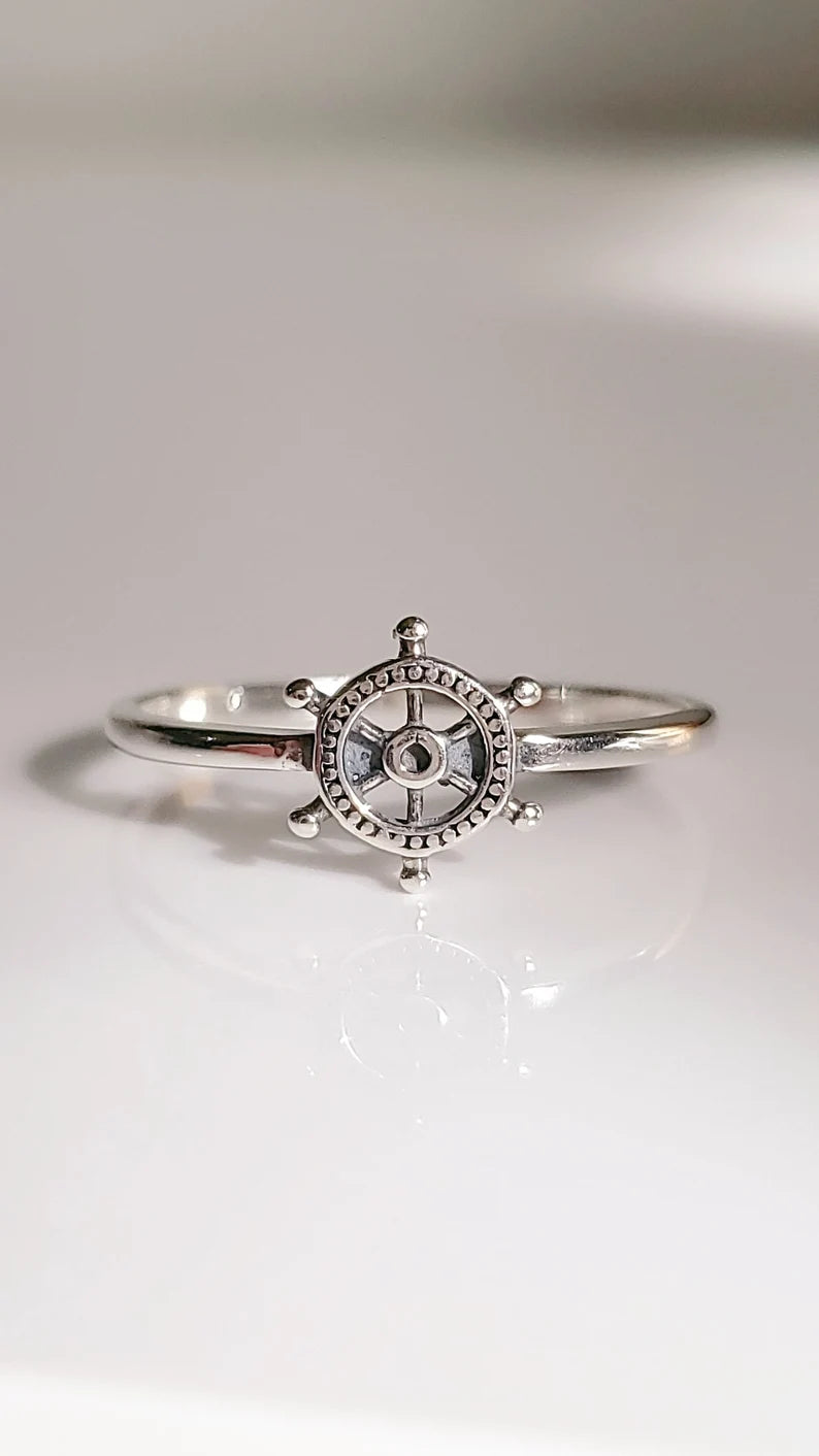 Helm Boat Wheel Nautical Ring