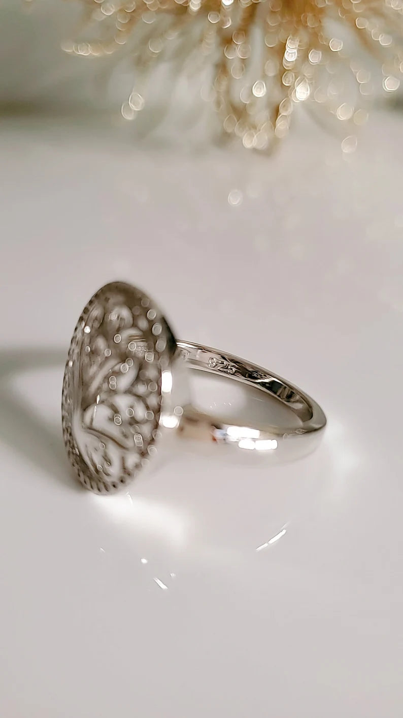 Tree of Life Sterling Silver Ring