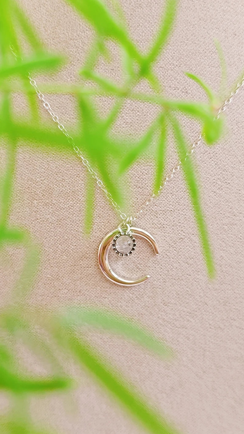 Moon and Sun Celtic Pendant