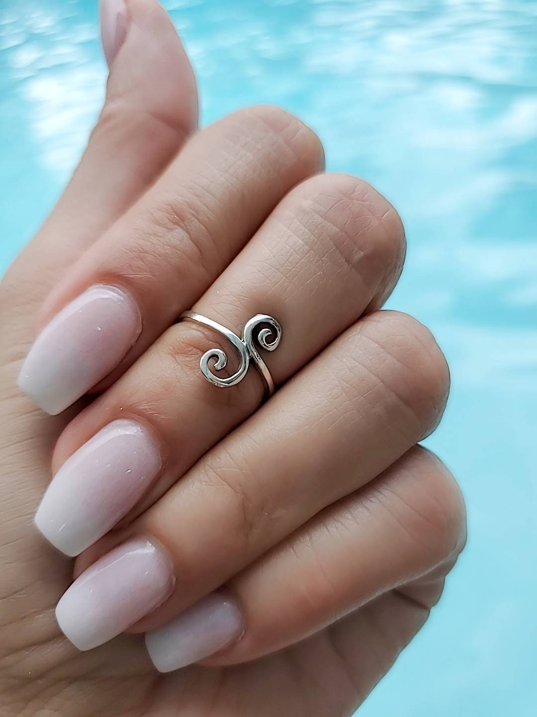 Adjustable Dainty Toe Ring