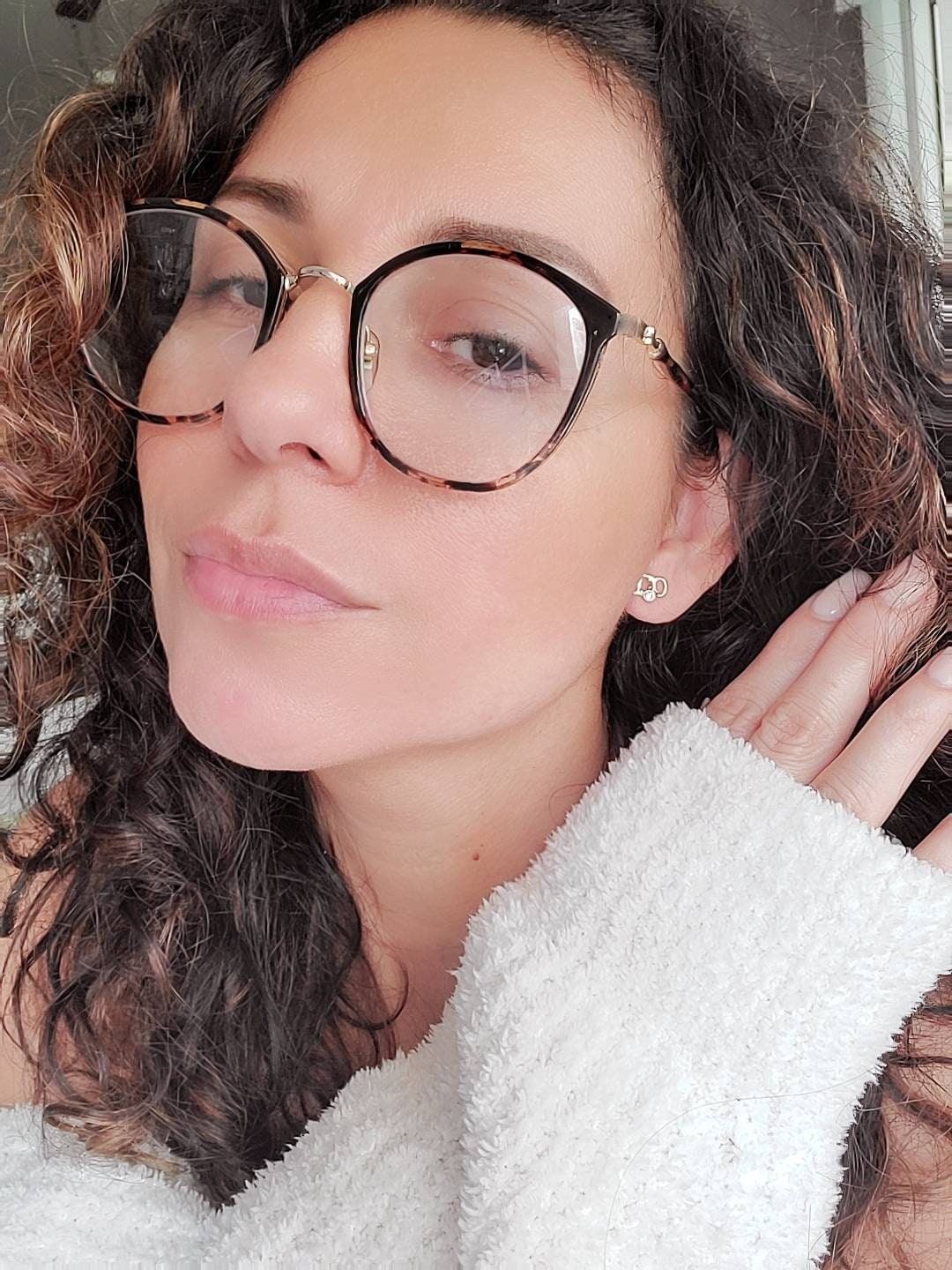 Gold Filled Dainty Love Stud Earrings