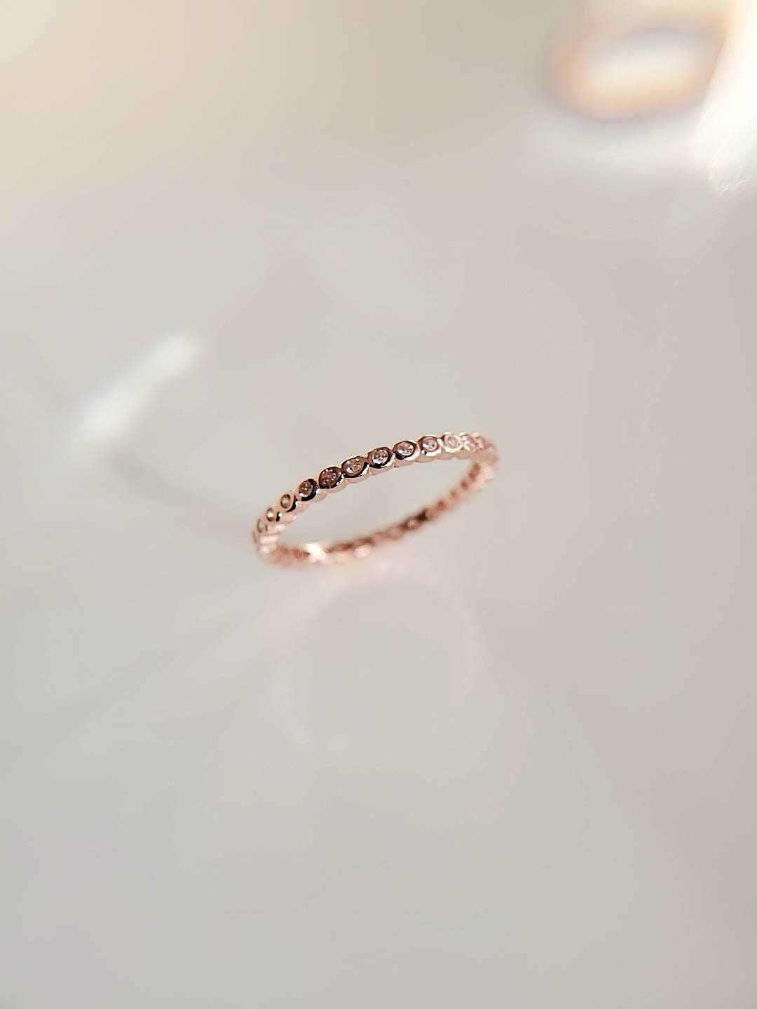 Eternity Rose Gold Ring