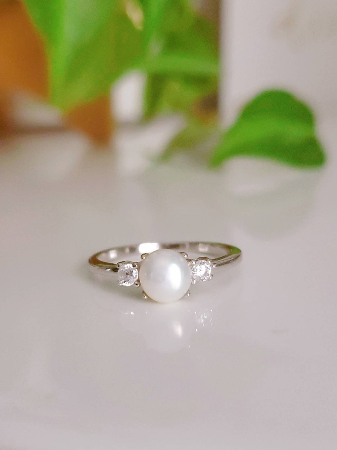 Fresh Water Pearl Sterling Silver Ring