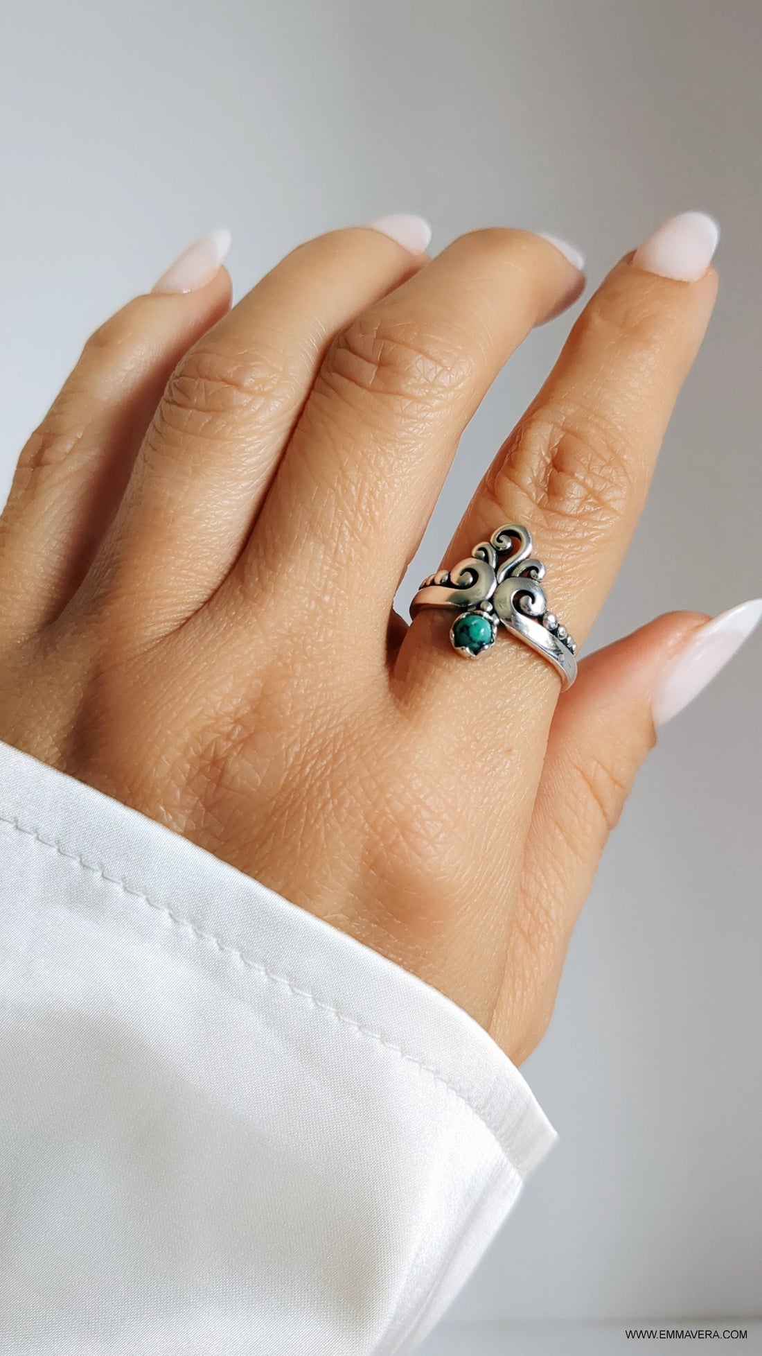Sterling Silver Turquoise Ring