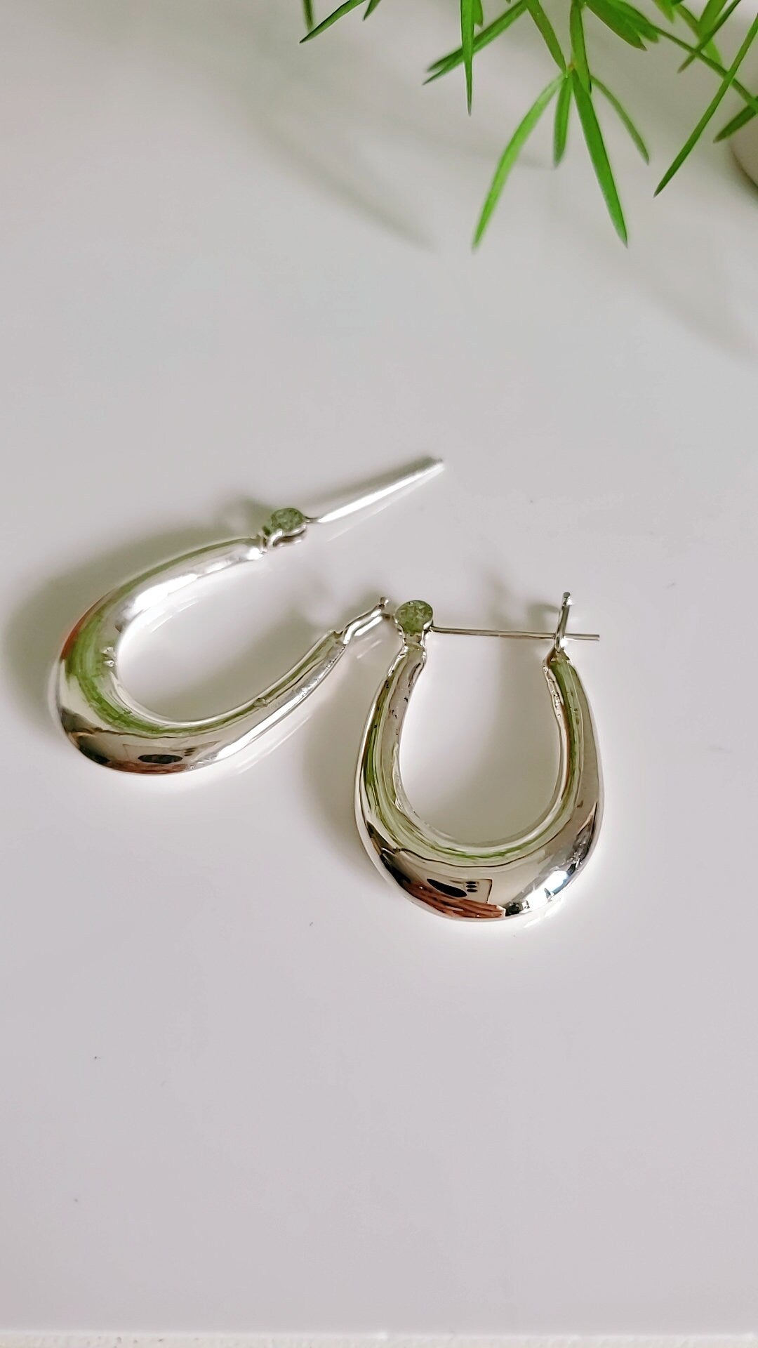 Sterling Silver Hoop Earrings