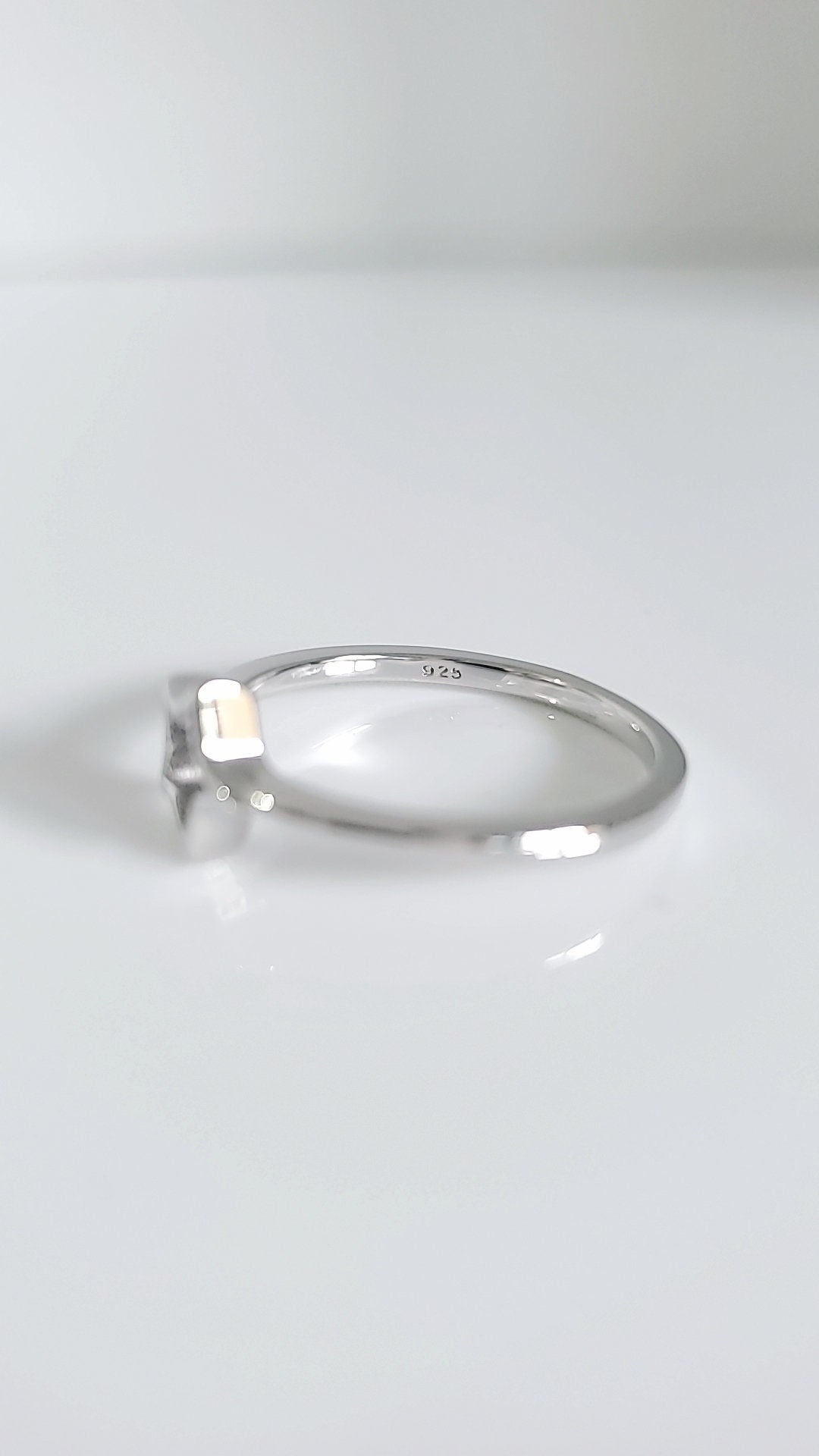 Minimalist Shooting Star Ring