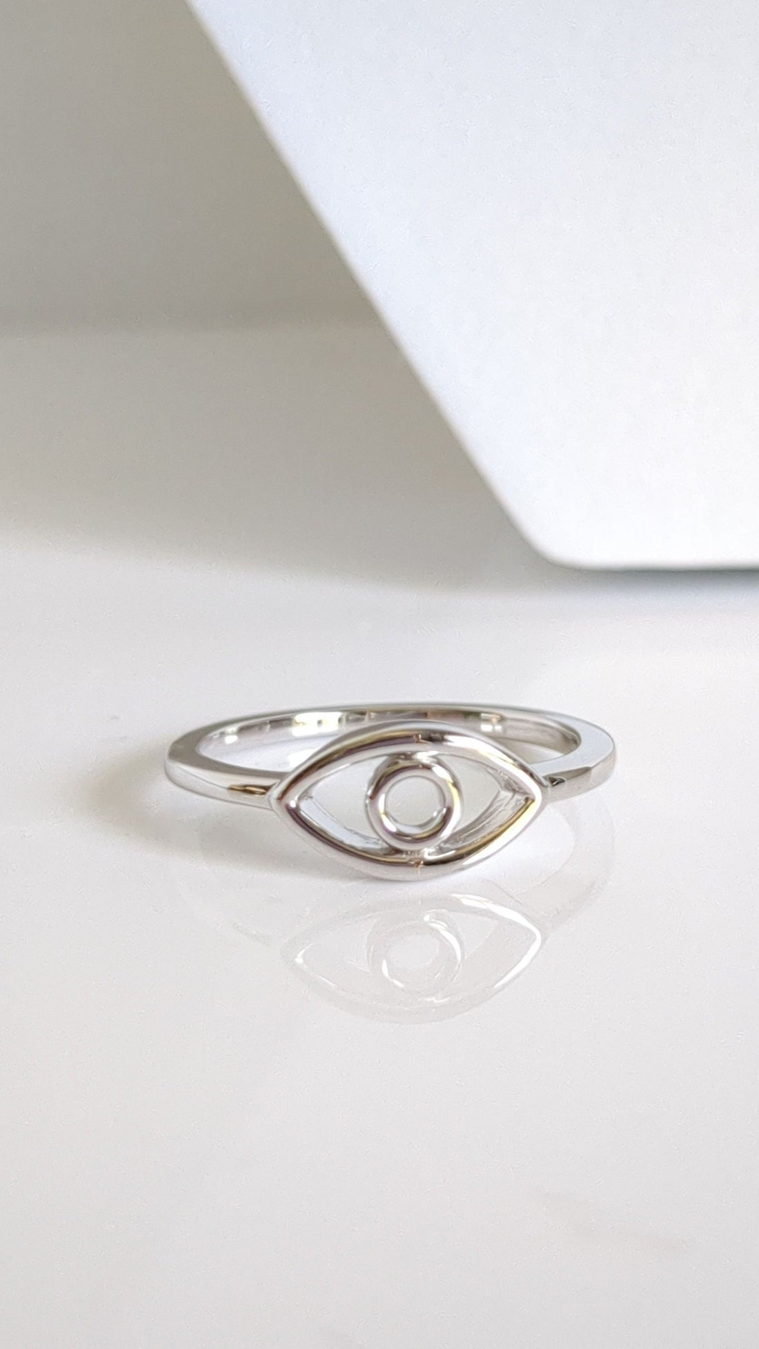 Sterling Silver Eye Ring