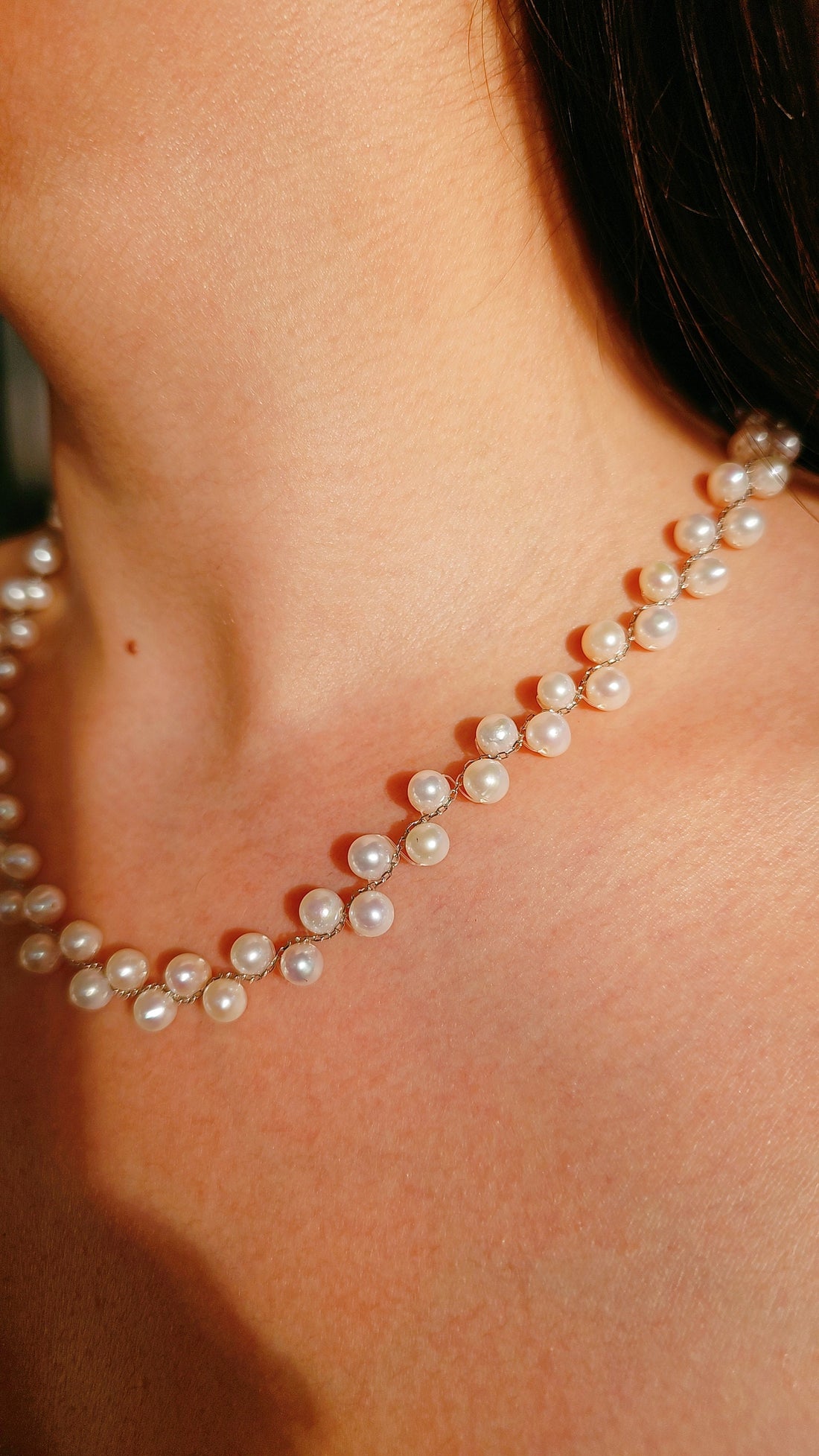 Genuine Freshwater Pearl Necklace