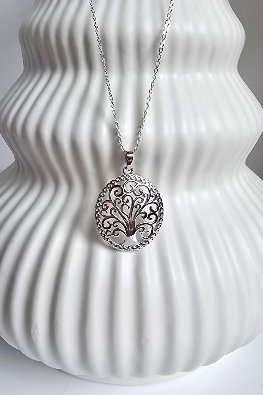 Sterling Silver Tree of Life Necklace