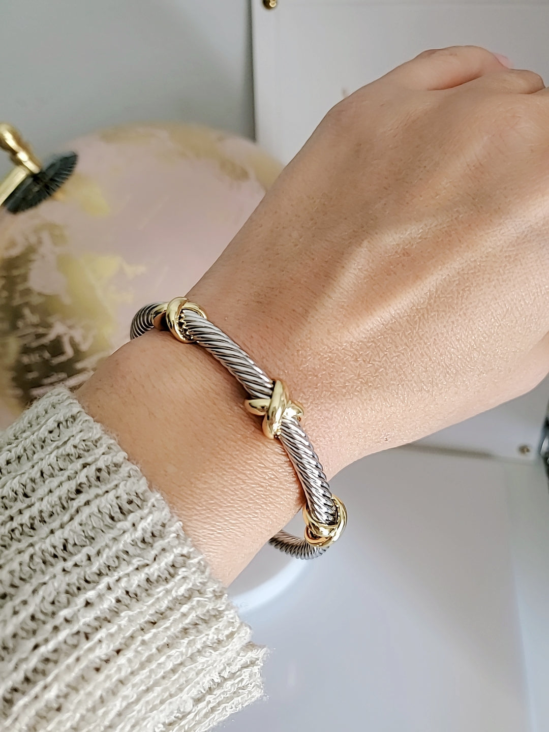 X Cable Bracelet