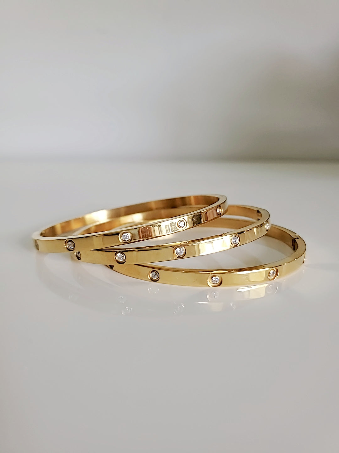 Solid Statement Bangle
