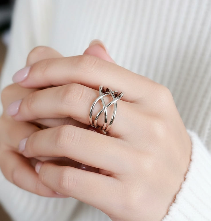 Sterling Silver Bold Ring