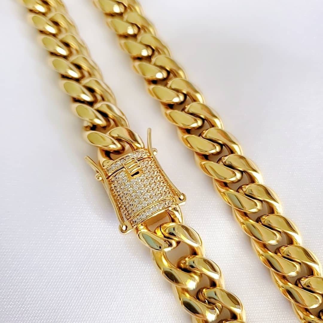 Gold Cuban Link Chain